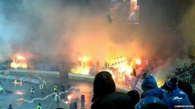 Zenit St Petersburg fans