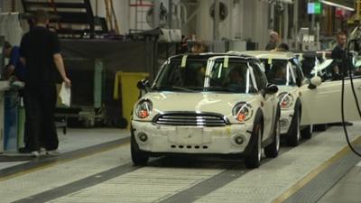 Inside the BMW-owned Cowley car plant in 2013