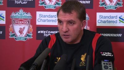 Liverpool boss Brendan Rodgers