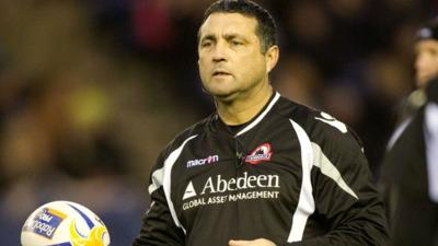 Edinburgh Rugby head coach Michael Bradley