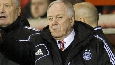 Aberdeen manager Craig Brown