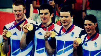 Great Britain's 2012 Olympic Team Pursuit champions