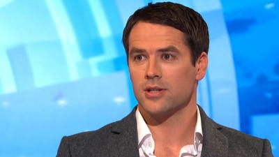 Stoke forward Michael Owen