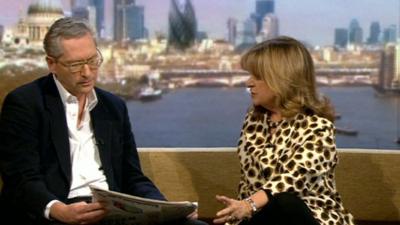 John Witherow and Helena Kennedy