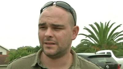 Adam Steenkamp, brother of Reeva Steenkamp