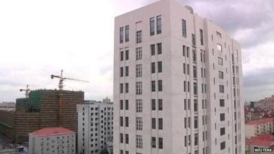 Twelve-storey building in Pudong, Shanghai