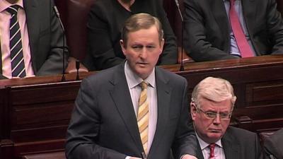 Irish Prime Minister (Taoiseach), Enda Kenny