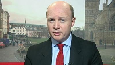 Shadow work and pensions secretary Liam Byrne