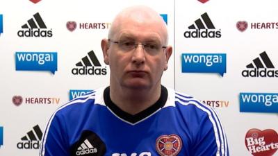 Hearts boss John McGlynn