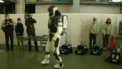 The robotic exoskeleton