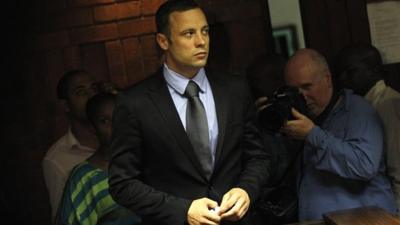 Oscar Pistorius in court