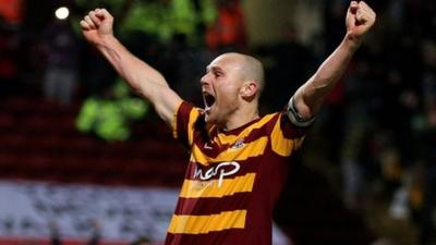 Bradford City's Gary Jones