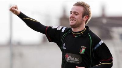 Glentoran's Richard Clarke