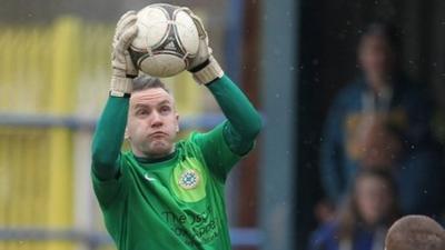 John Connolly in action for Donegal Celtic against Coleraine