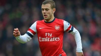 Arsenal's Jack Wilshere