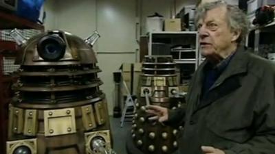 Ray Cusick with Dalek