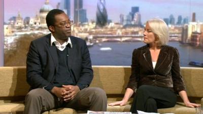 Kwasi Kwarteng and Sarah Baxter