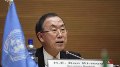 UN Secretary General Ban Ki-moon