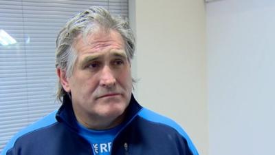 Scotland interim head coach Scott Johnson