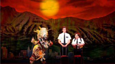 Scene from The Book of Mormon