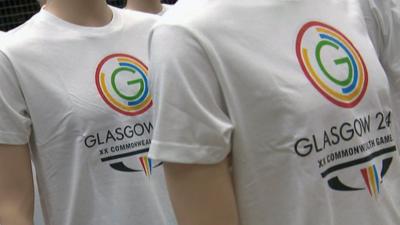 T-shirts for the Glasgow 2014 Commonwealth Games