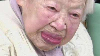 Misao Okawa, 114 years old