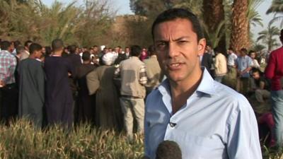 The BBC's Aleem Maqbool at the memorial service