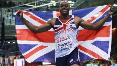 Britain's James Dasaolu