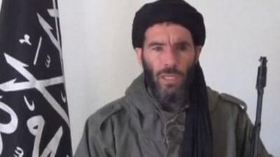 Mokhtar Belmokhtar in a screen capture from an undated video distributed by the Belmokhtar Brigade (16 January 2013)