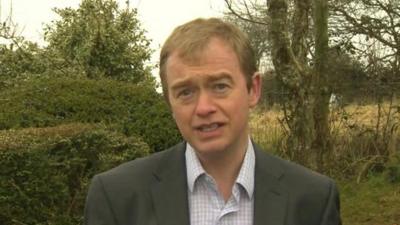 Tim Farron on The Andrew Marr Show