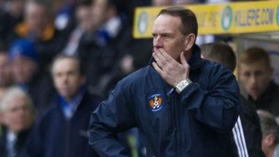 Kilmarnock manager Kenny Shiels