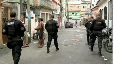 Police in Brazil