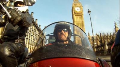 Motorbike in Westminster