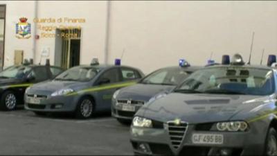 Italian police vehicles