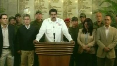 Nicolas Maduro makes announcement