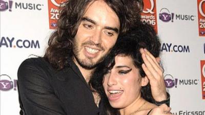 Russell Brand with Amy Winehouse