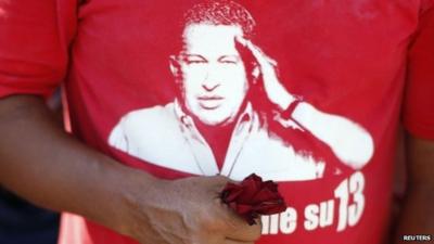 Image of Chavez on t-shirt