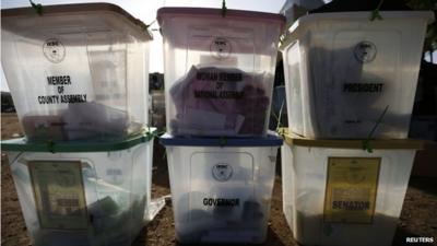 Ballot boxes