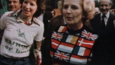 Margaret Thatcher in EEC clothing