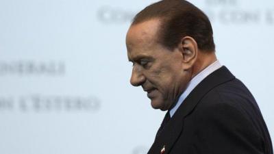 Former Prime Minister Silvio Berlusconi