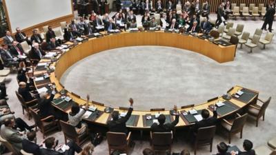 Security Council members vote for tough new sanctions against North Korea