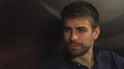 Barcelona's Gerard Piqué