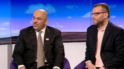 Nadhim Zahawi and Tim Montgomerie