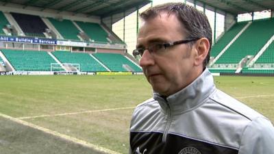 Hibernian boss Pat Fenlon