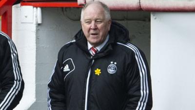 Aberdeen manager Craig Brown