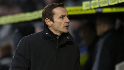 St Mirren boss Danny Lennon