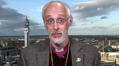 The Bishop of Dudley, the Right Reverend David Walker