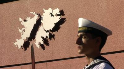 Argentine soldier