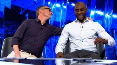 Pat Nevin and Jason Roberts