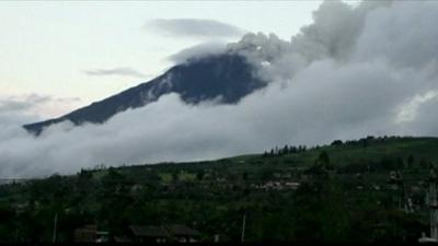 Tungurahua volcano